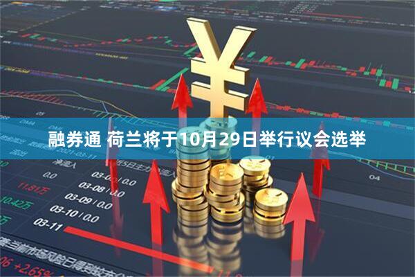 融券通 荷兰将于10月29日举行议会选举