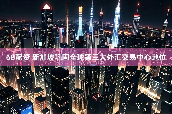 68配资 新加坡巩固全球第三大外汇交易中心地位