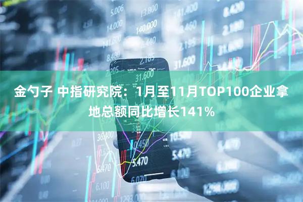 金勺子 中指研究院：1月至11月TOP100企业拿地总额同比增长141%